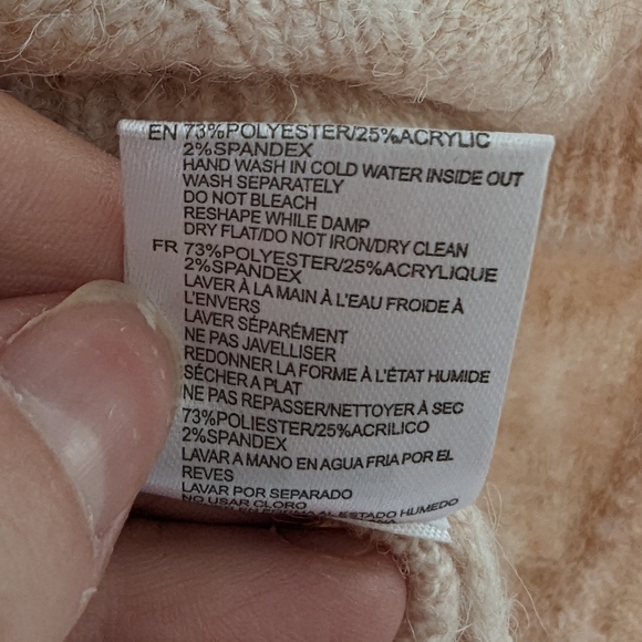 RD Style | Rowca Ribbed Pullover | Blush | S - Picture 6 of 6